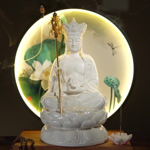 Thác Khói Trầm Hương Địa Tạng Vương Từ Bi An Lạc