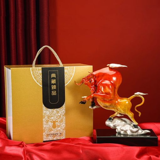 Tượng Bò Tót Tài Lộc