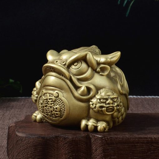 Tượng Cóc Thiềm Thừ Taplo Tụ Lộc An Khang