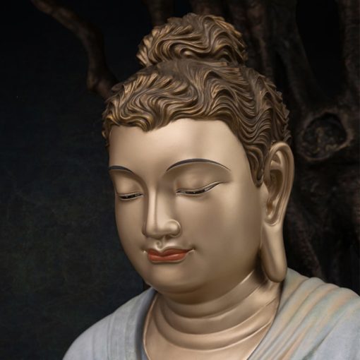 Tượng Phật Thích Ca Dưới Cội Bồ Đề An Nhiên
