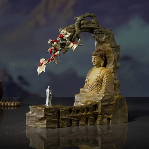 Tượng Phật Thích Ca Dưới Cây Bồ Đề