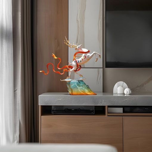 Tượng Hươu Trắng Thần Vận