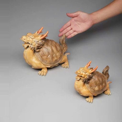 Tượng Long Quy Tụ Tài
