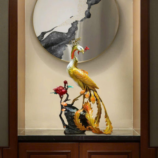 Tượng Phượng Hoàng Đứng Kiêu Hãnh