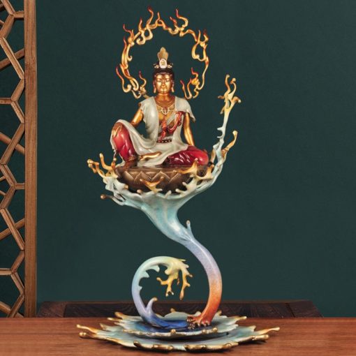 Tượng Quan Âm Bồ Tát Lửa Từ Bi