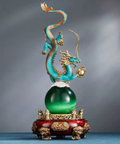 Tượng Rồng Ngọc Bích Uy Quyền