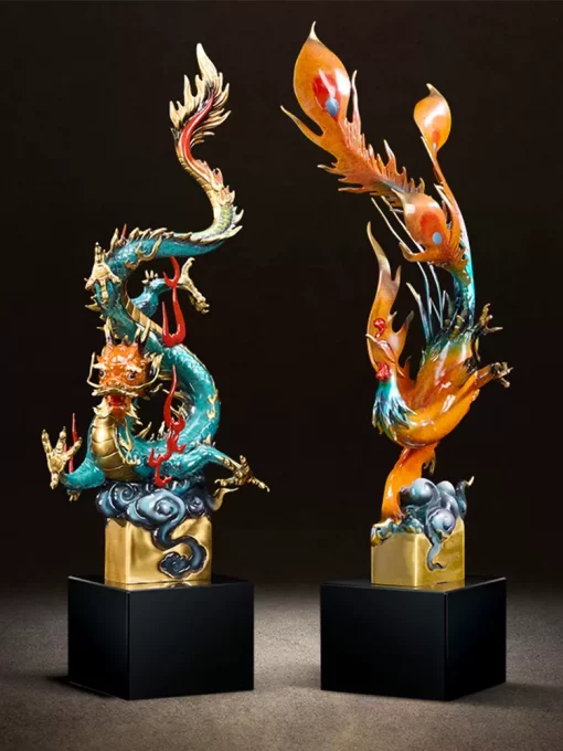 Tượng Rồng và Phượng