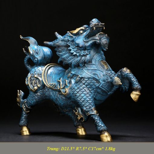 Tượng Thánh Mã Kỳ Lân Bằng Đồng